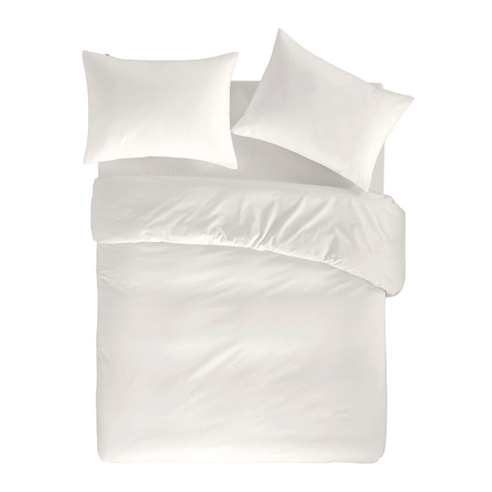 Housse de couette CASUAL en coton - ivoire - vendue seule