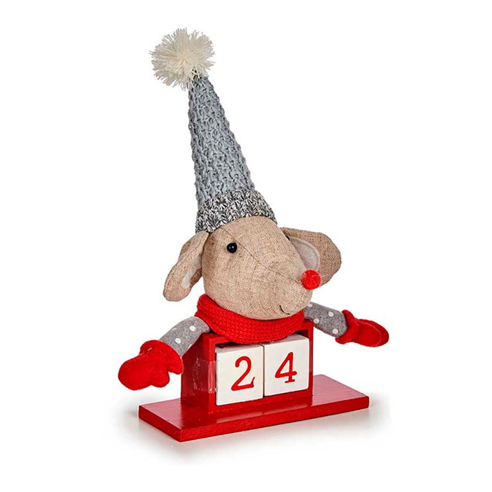 Calendario di Natale con design di topo.