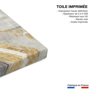 Tableau Rivière d'or Toile imprimée