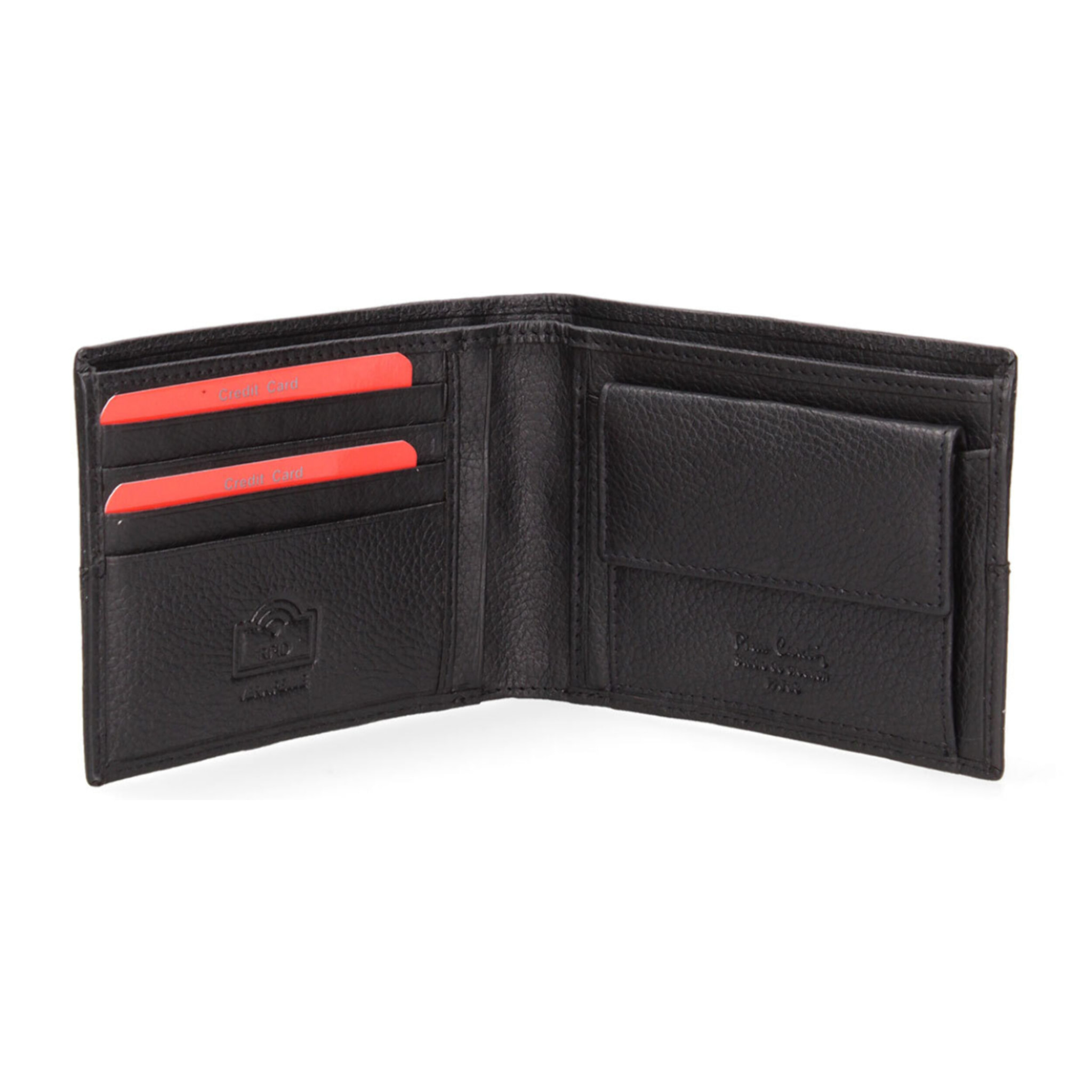 Portafoglio da uomo In Vera pelle Made in Italy 12x9,5x2 cm
