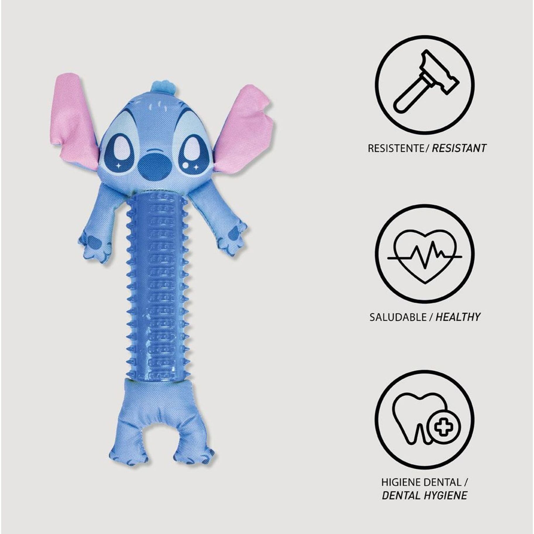 Mordedor Para Perro Tpr Stitch