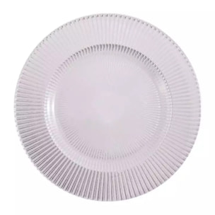 Lot de 6 ASSIETTE A DESSERT LUCE