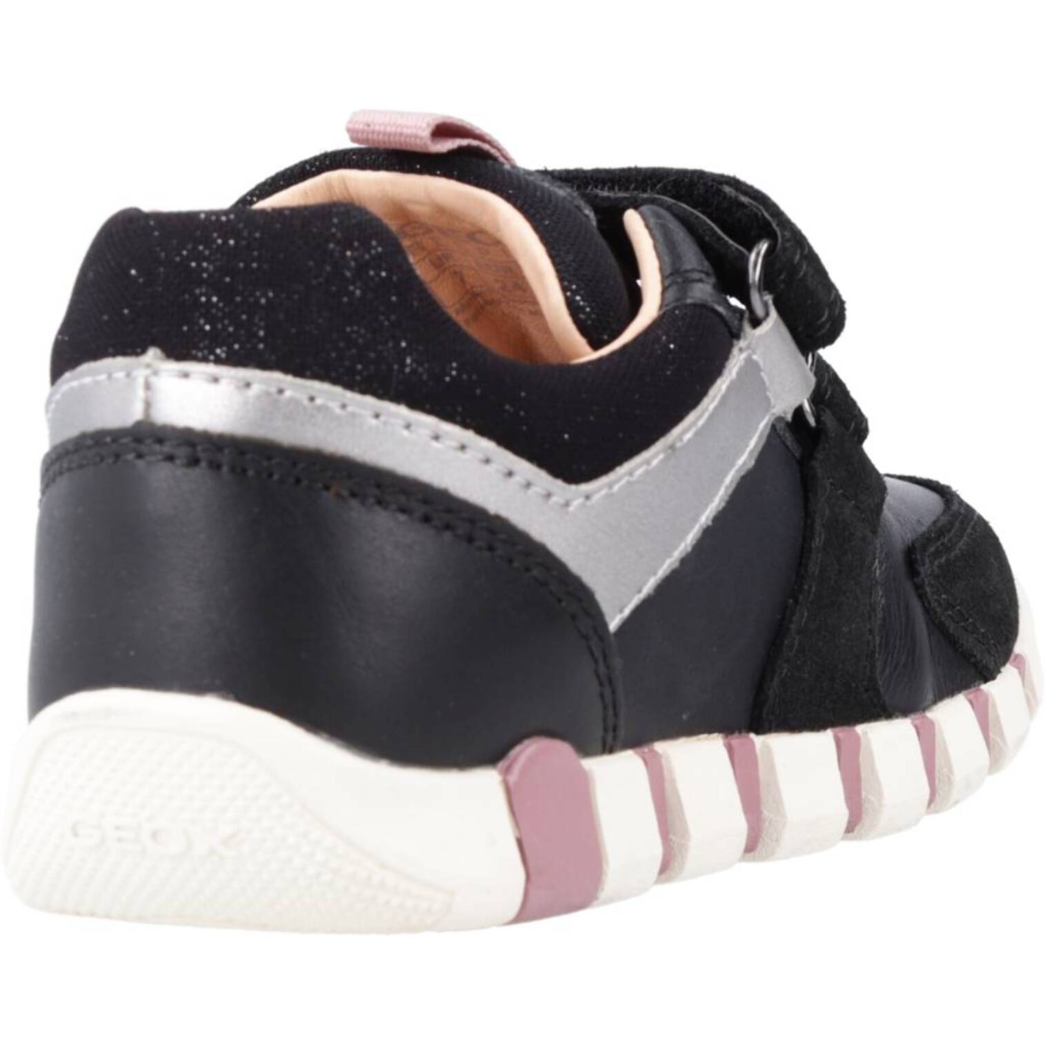 Zapatillas Niña de la marca GEOX  modelo B IUPIDOO GIRL NEGRO