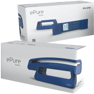 Téléphone sans fil ALCATEL ePure Iconic Bleu