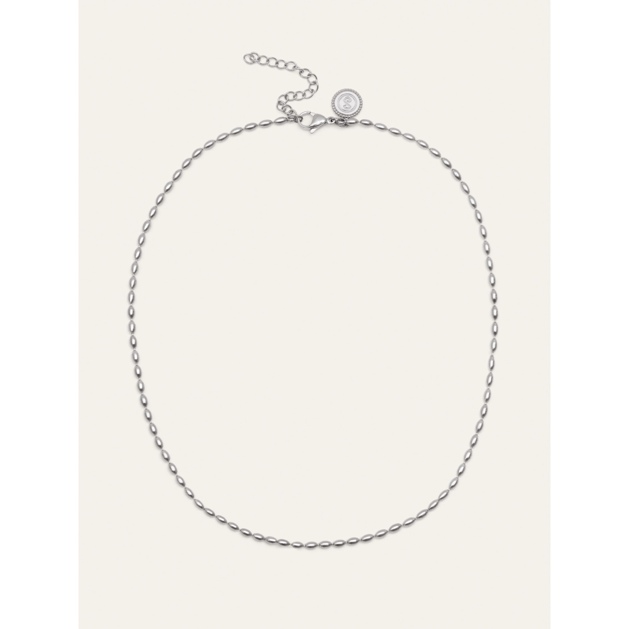 Collana Serpentine in Acciaio