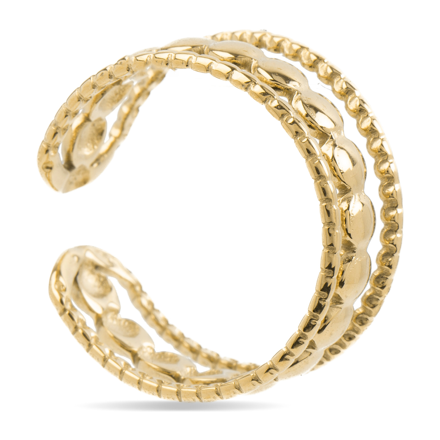 Anillo LUX BY LUX acabado plata