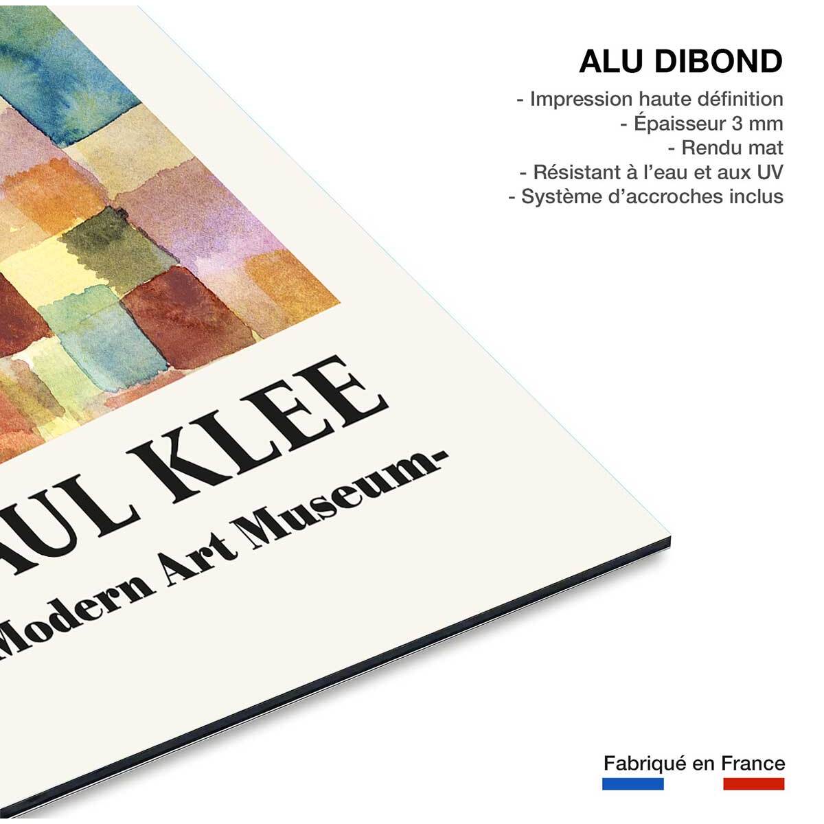 Tableau de paul klee modern art museum  Tableau alu Dibond