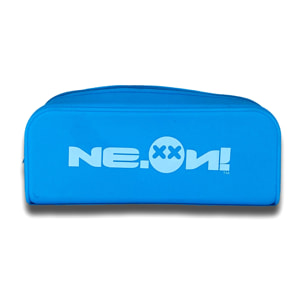 BAULETTO IN SILICONE PASTEL NEON .LIGHT BLU