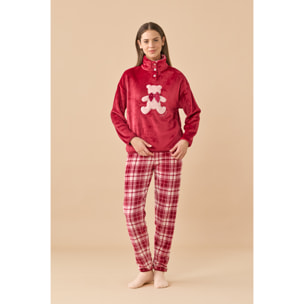 Pigiama donna coral articolo redbear. Noidinotte