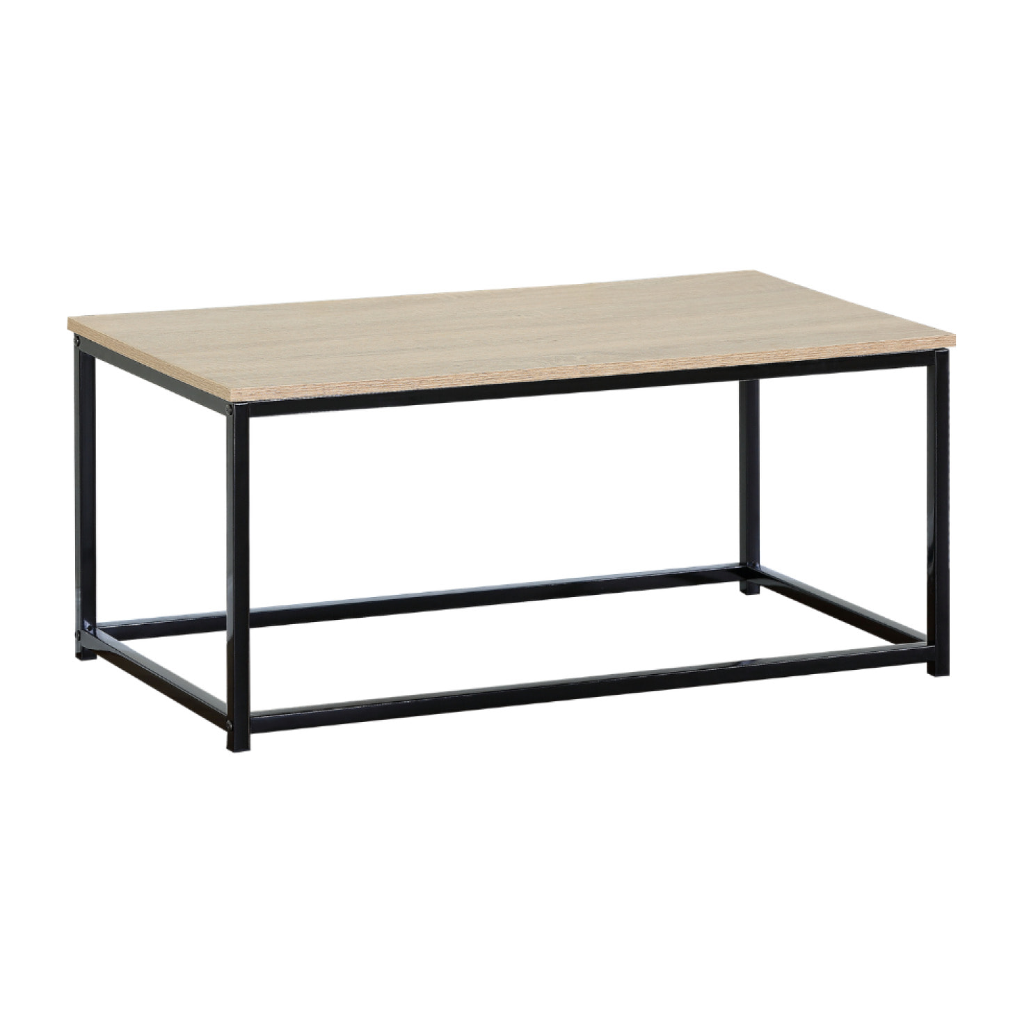 Table basse rectangle 90x48cm bois COAST