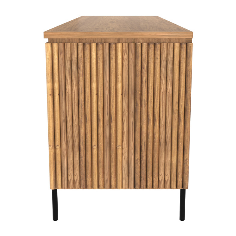 Buffet en bois de teck 2 portes - Gordes