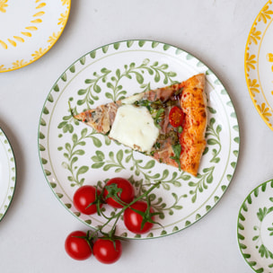 Lot de 6 grandes assiettes, TRATTORIA