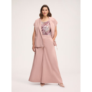 Fiorella Rubino - Pantaloni Wide leg - Rosa