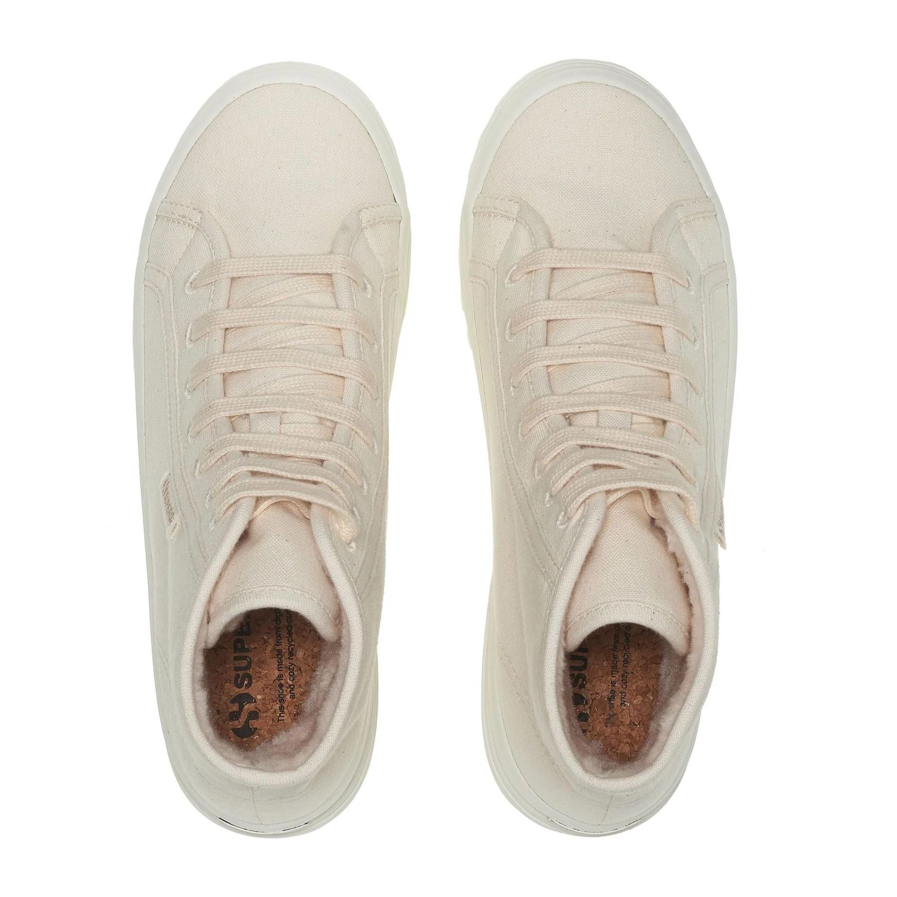 Botines Superga Hombre Mujer 2341 ALPINA ORGANIC CANVAS ECO-FUR