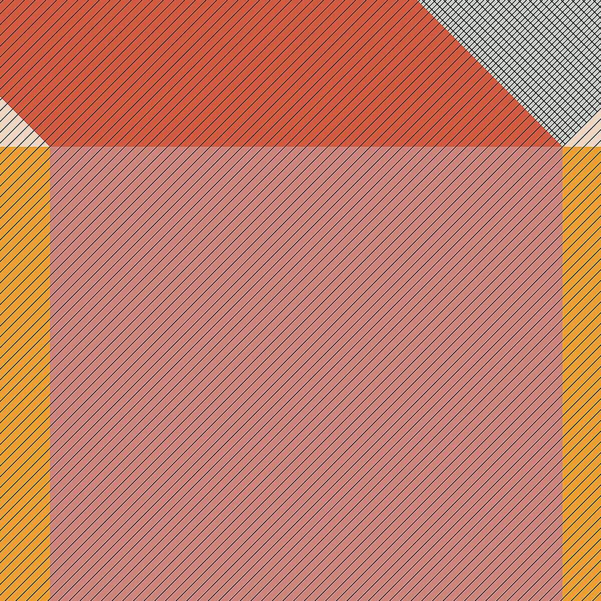 Affiche diamonds and composition Affiche + cadre en bois - Noir