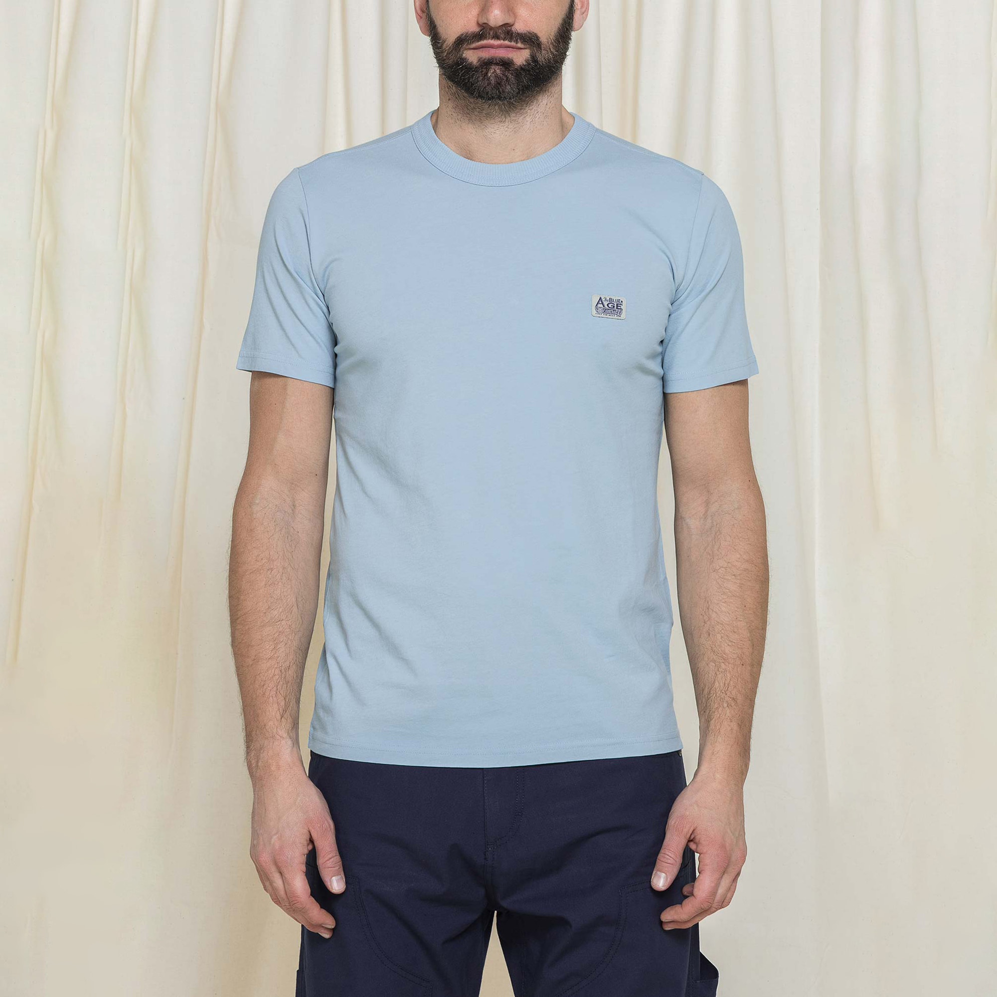 T-SHIRT VINTAGE CON PATCH CAPSULE CARRERA THE BLUE AGE REPLICA