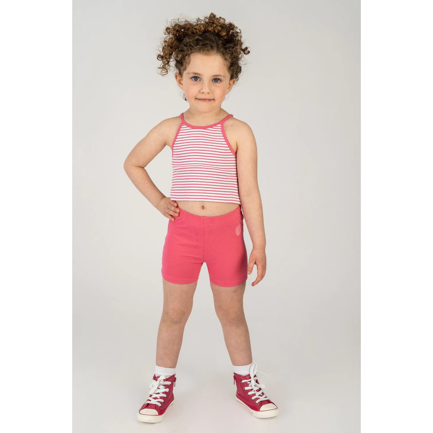 Pantaloncini Da Bambina Fucsia