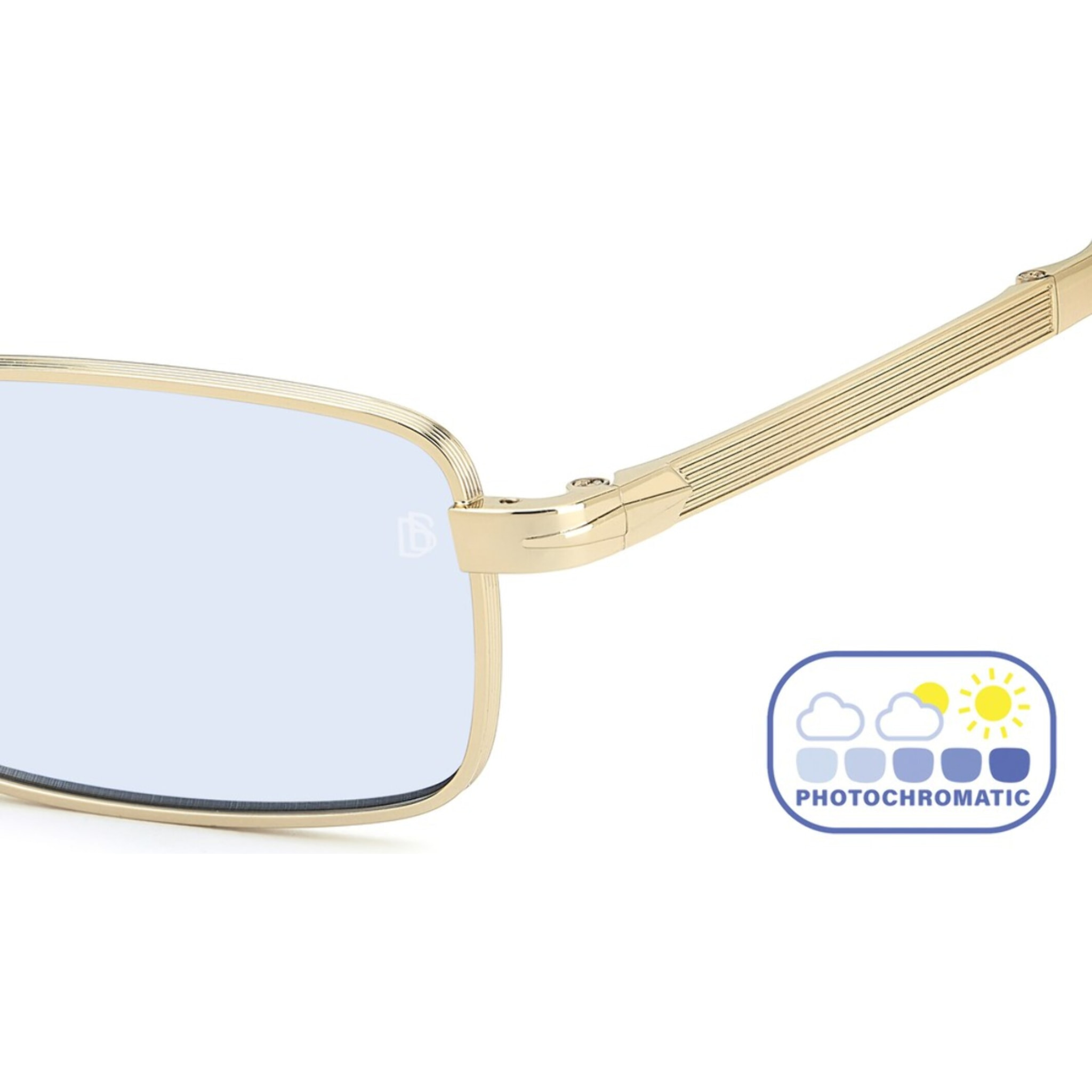 Gafas de Sol David Beckham DB 99/ORIGAMI IDA Fotocromáticas de Metal Hombre 53 mm