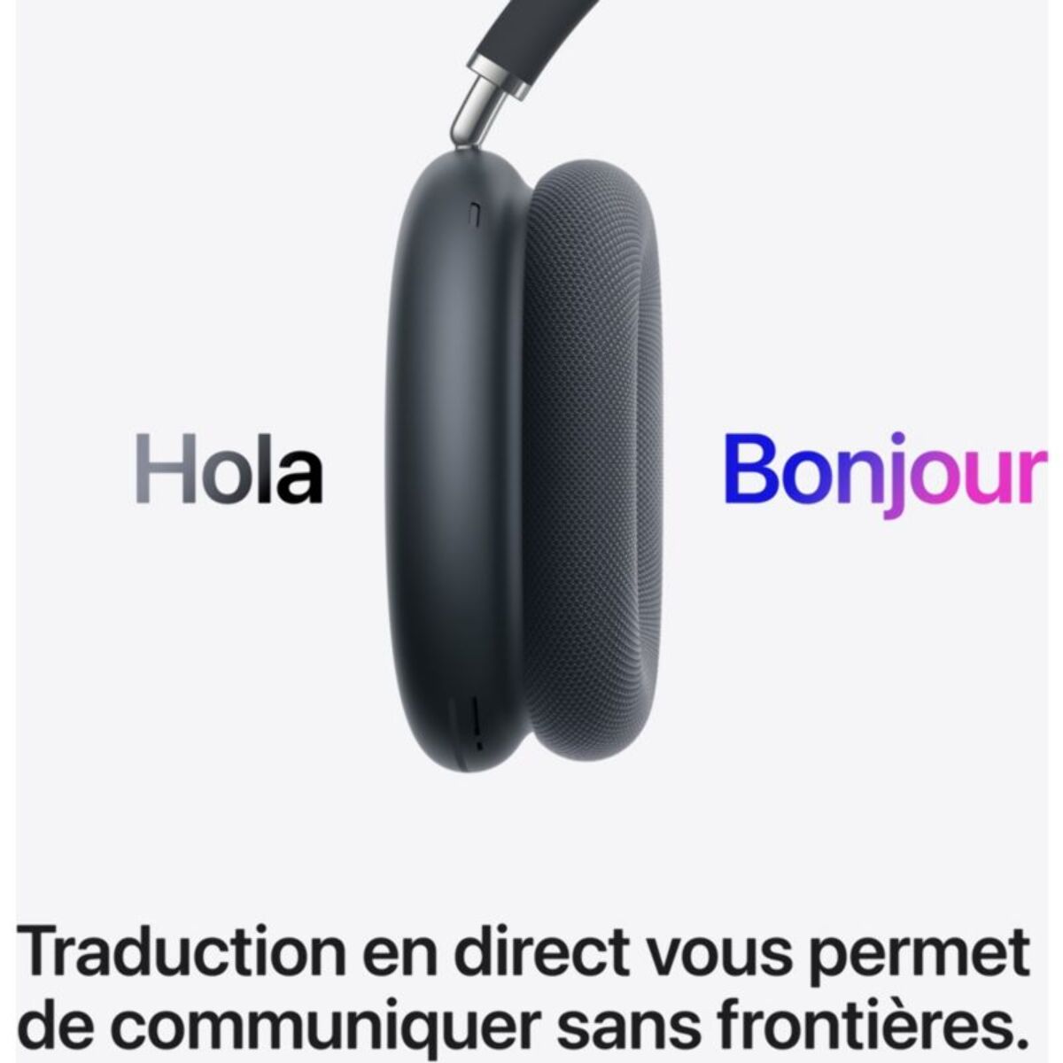 Casque APPLE AirPods Max 2 Minuit - Réduction de bruit active, charge USB-C
