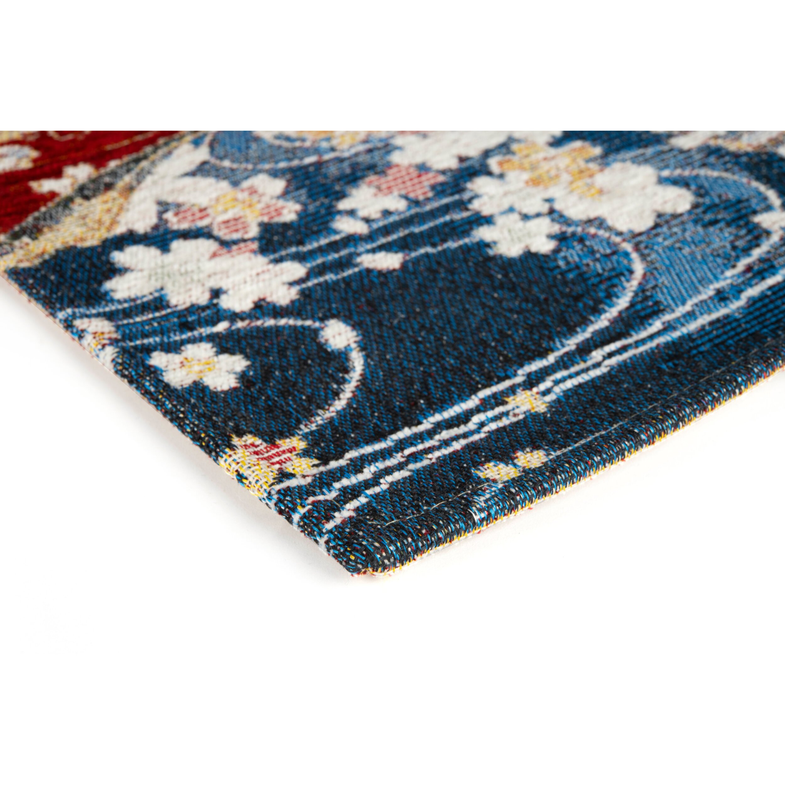 Tappeto Excelsa Kimono in poliestere e cotone 45x75x0,7 cm multicolore