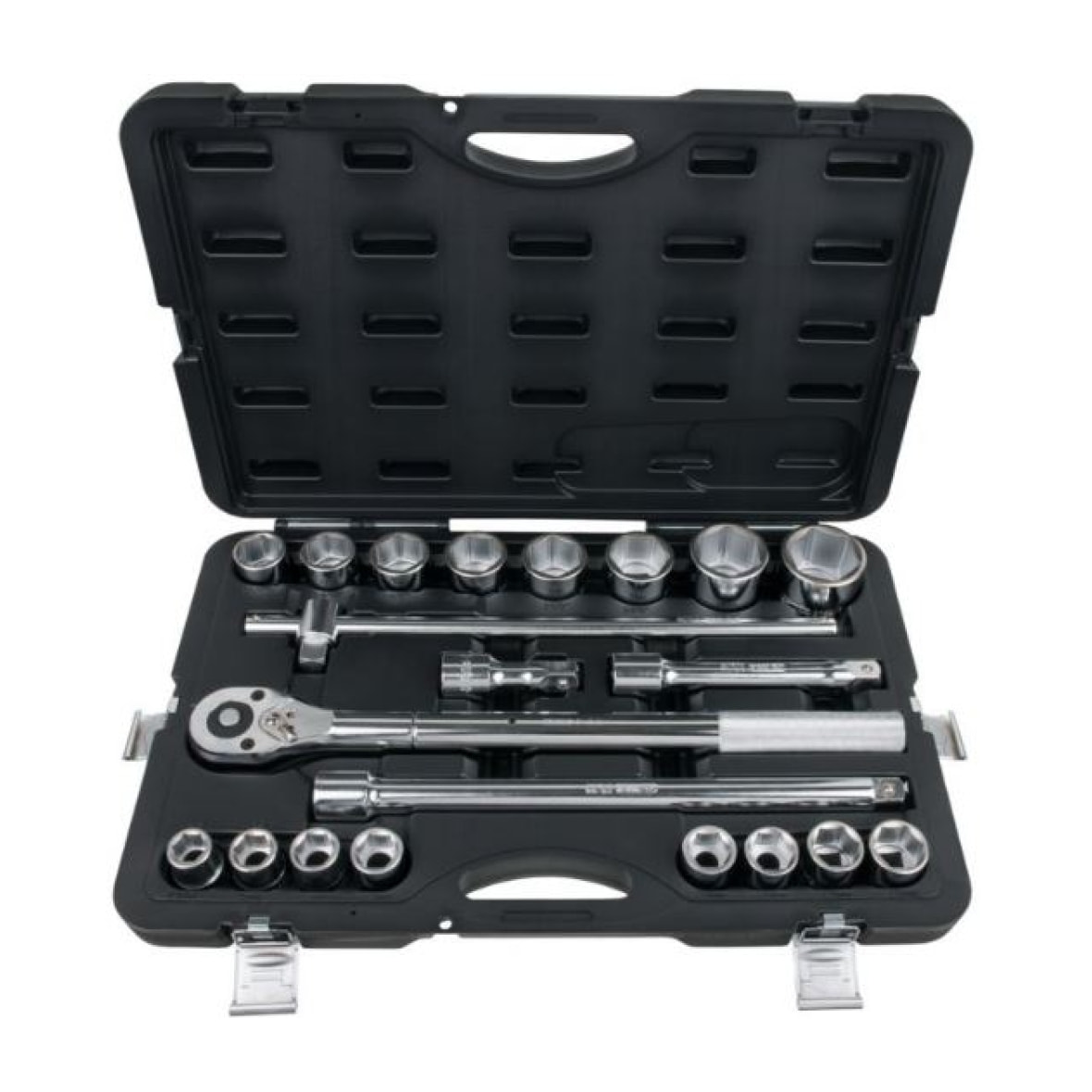 Coffret de douilles 6 pans métriques et accessoires 3/4'' KS TOOLS - 21 pièces - 911.0721