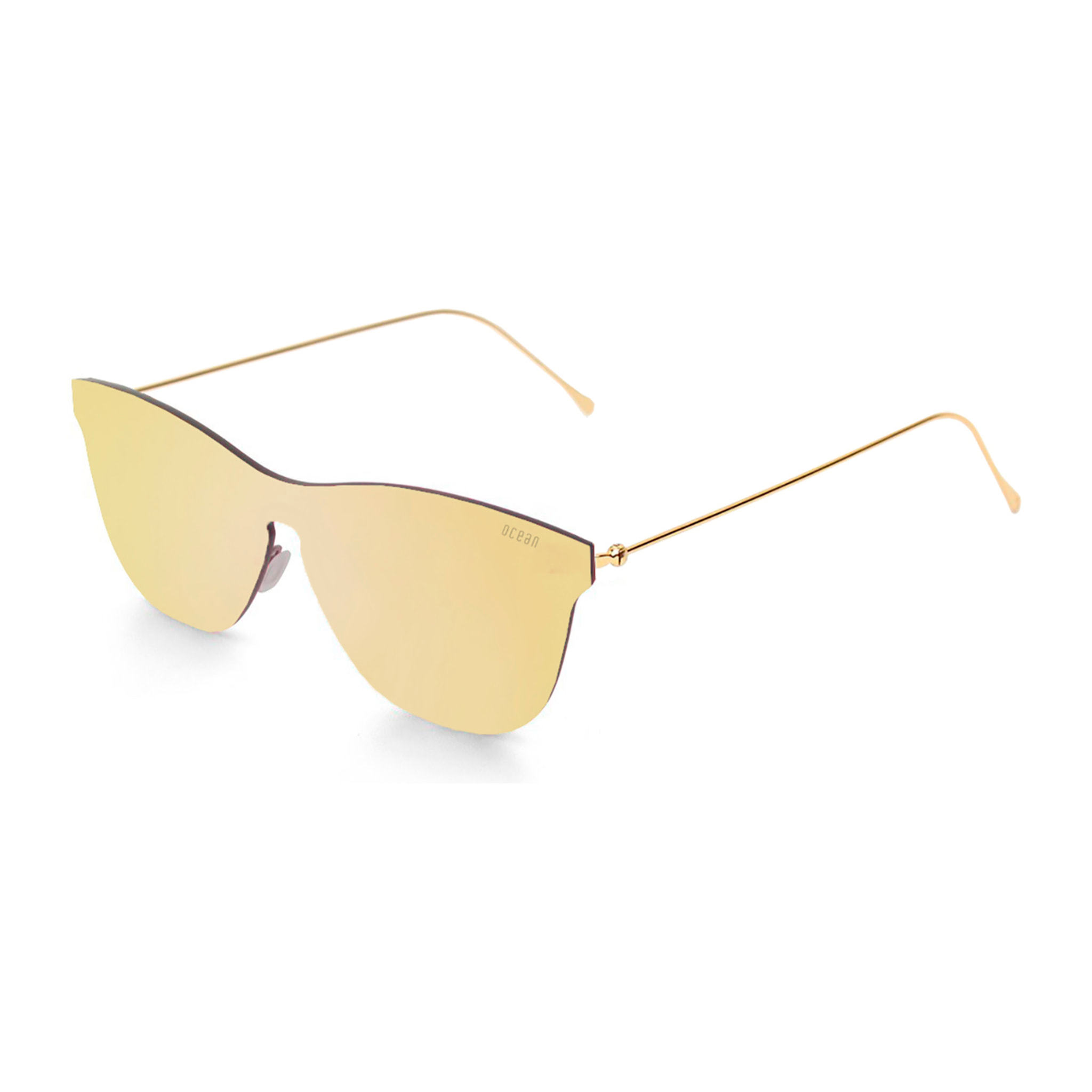 GAFAS DE SOL SUNPERS SAN FRANCISCO FLAT METAL de color Dorado