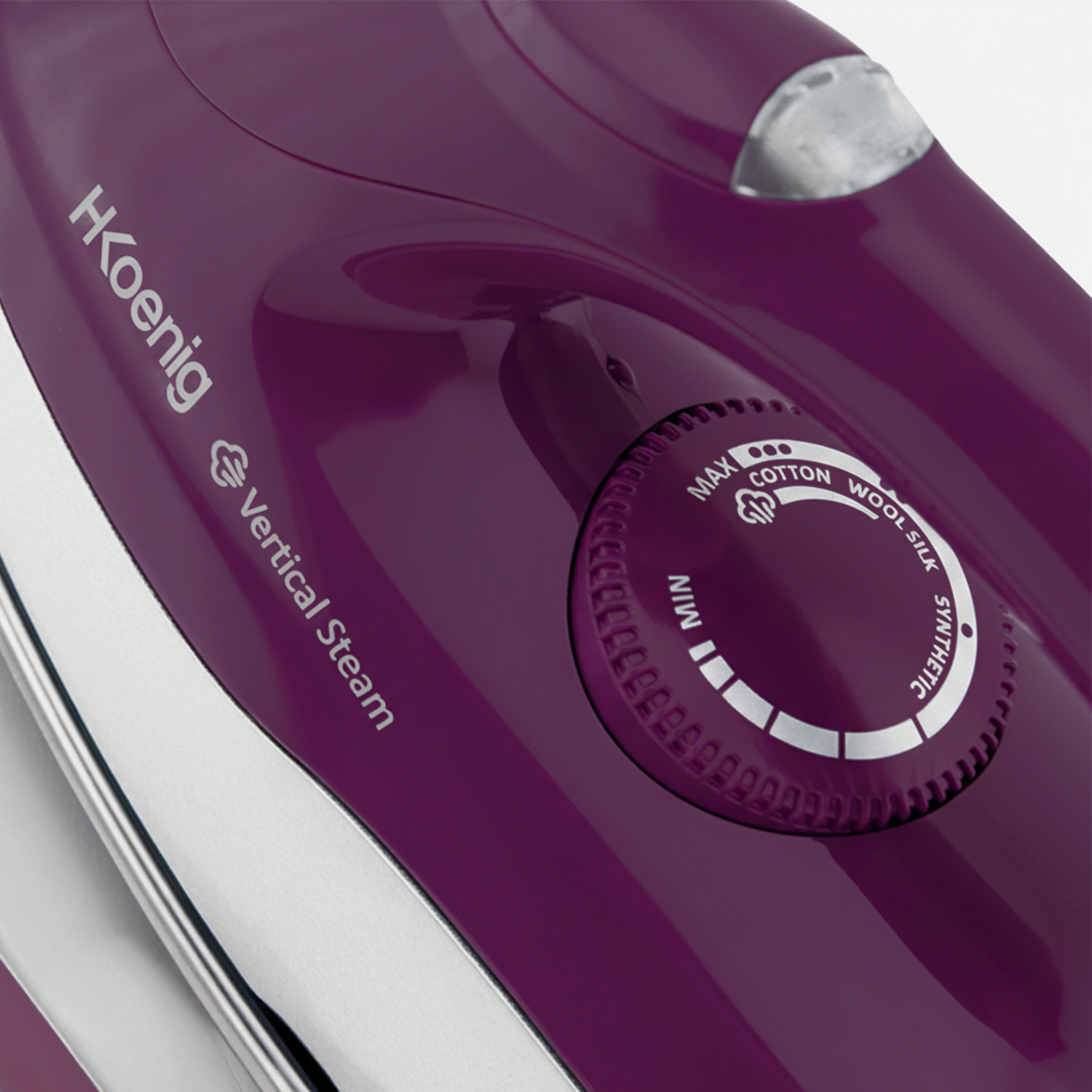 H.Koenig V8 Centro de Planchado a Vapor 2400 W | 8 Bares Alta Presión | Vapor Continuo 100 g/min | Suela