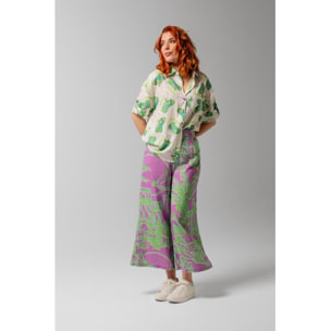 Camisa nudo - Quiero mi Cuba Libre Lolina Talla XS
