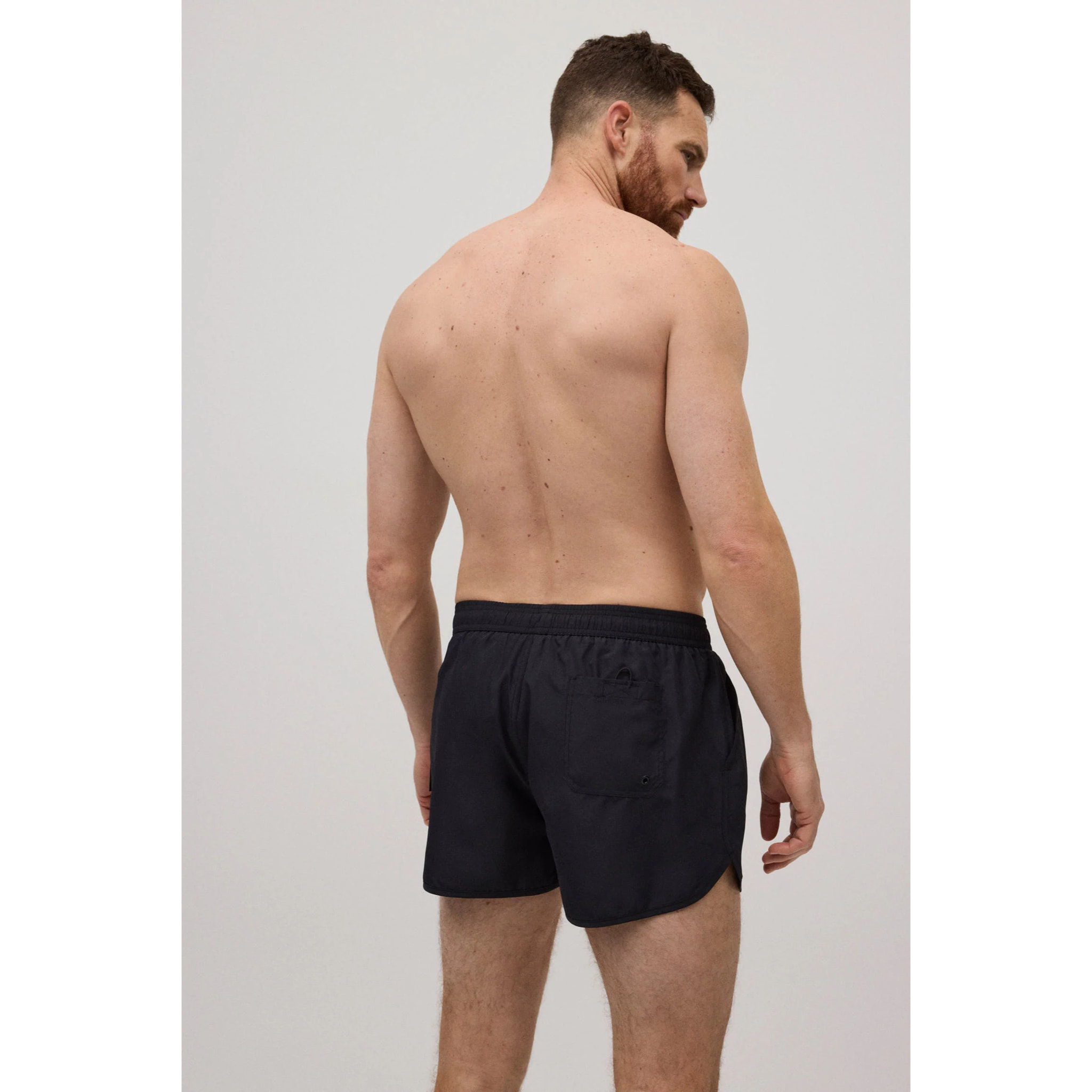 Costume da bagno boxer classico leggero nero