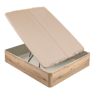 Canapé Abatible | 41CM | ENVIO, MONTAJE Y RETIRADA INCLUIDO | Tapa Doble | Gran Capacidad | Naturbox 2.0 Plus