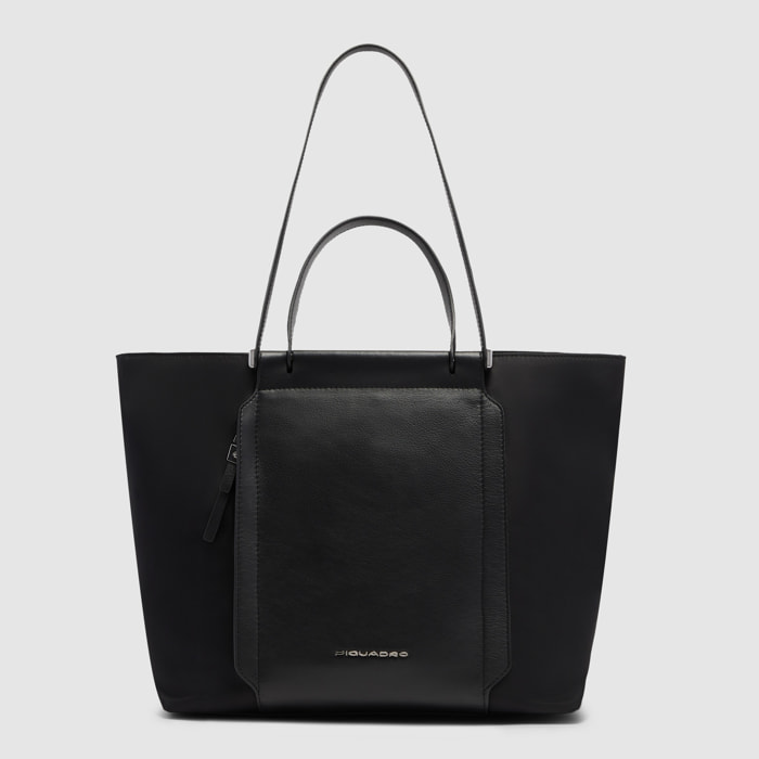 Piquadro Borsa donna porta pc 14" in tessuto riciclato