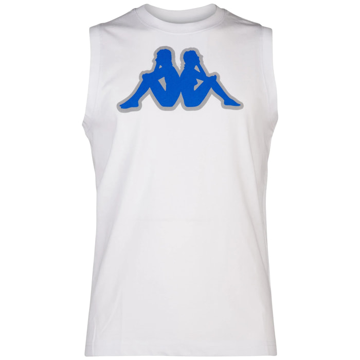 Kappa - T-Shirts & Top Uomo Bianco - Logo Dwal