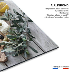 Tableau régime crétois Tableau alu Dibond