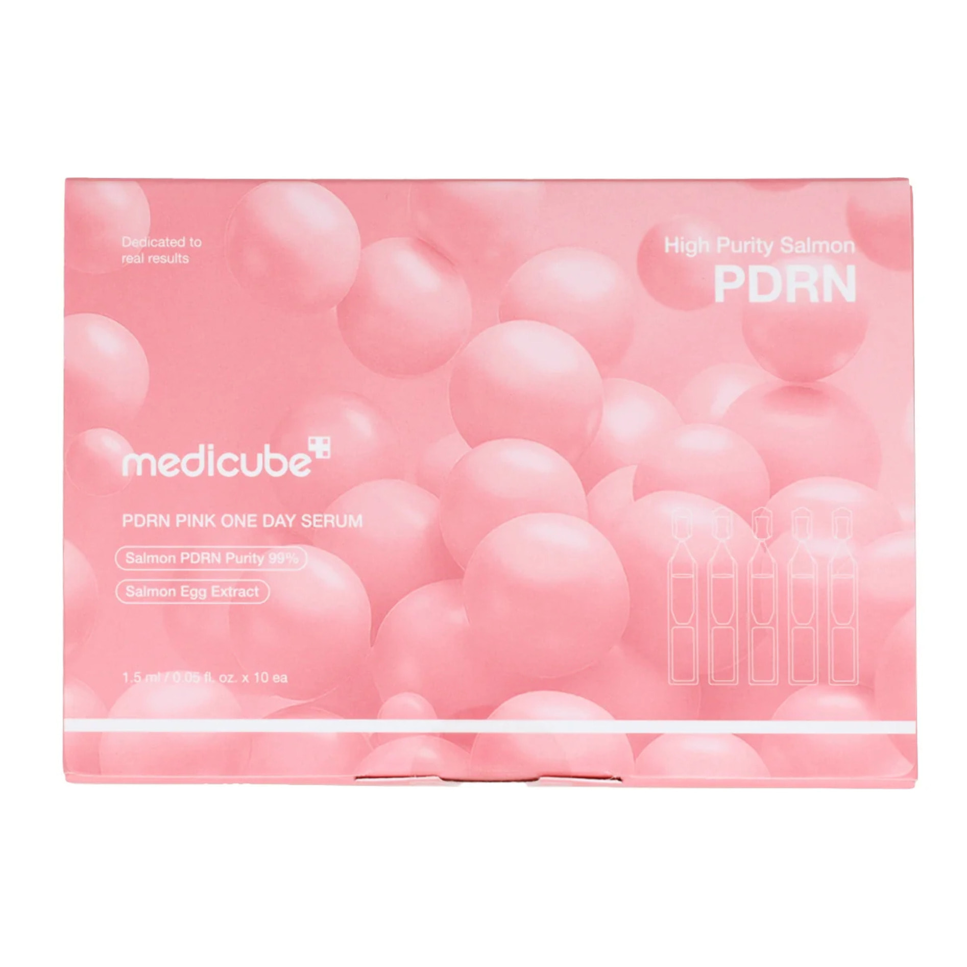 Set de sérums PDRN Pink One Day Serum Set Medicube 10 uds 15 ml