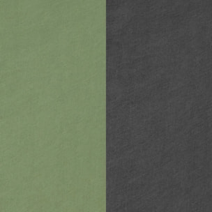 Cojín reversible de sillón Verde - Gris