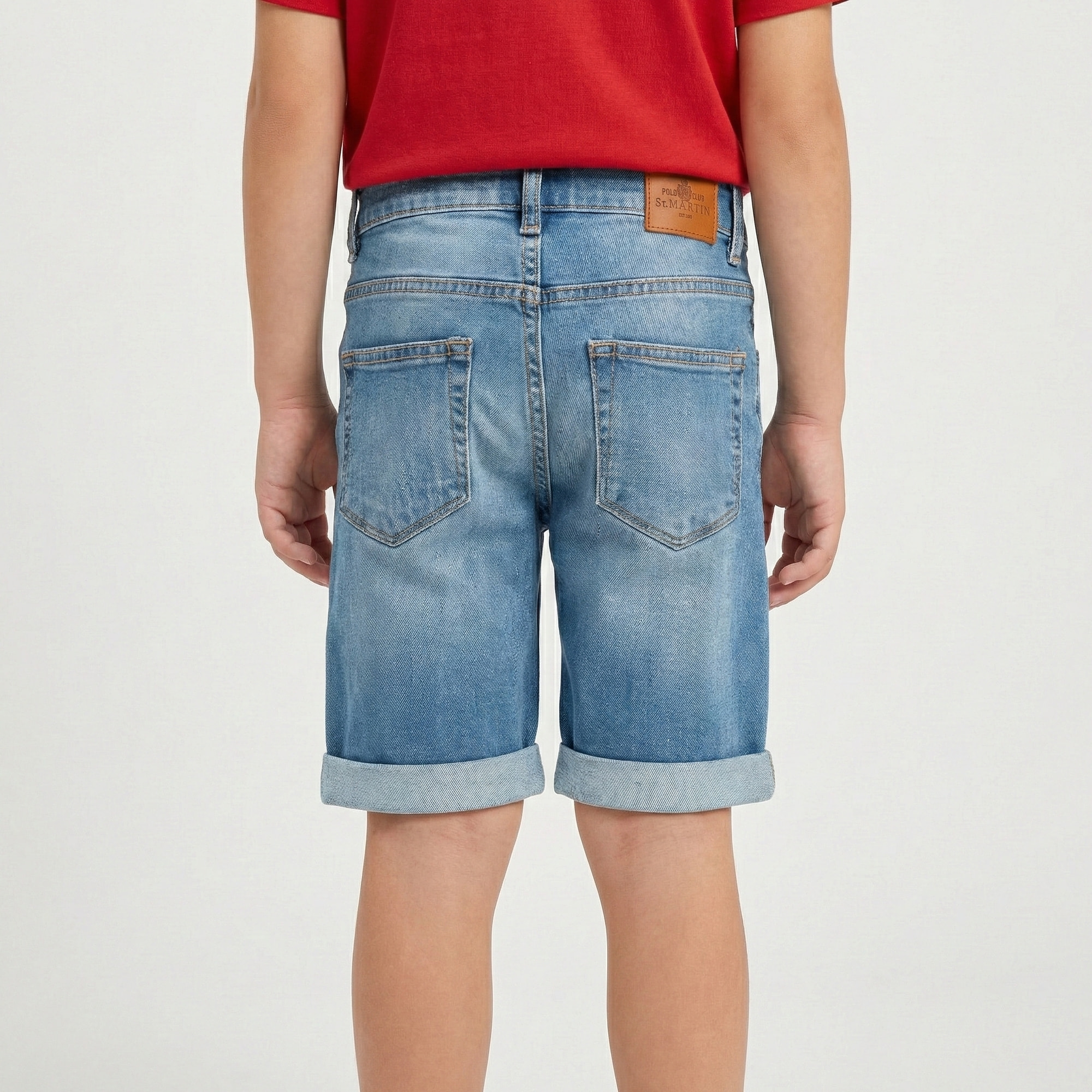 Bermuda denim 5 tasche