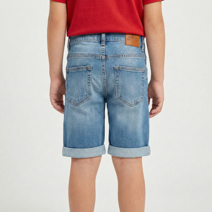 Bermuda denim 5 tasche