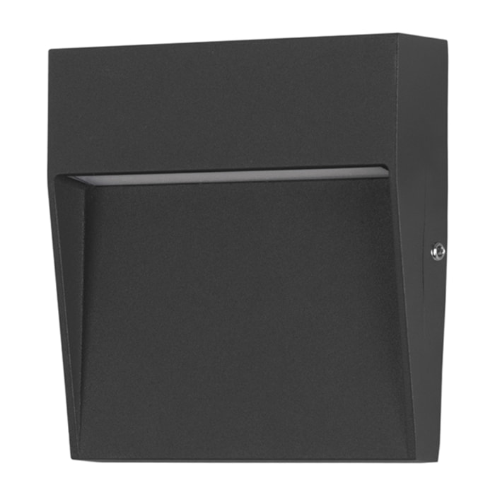 Forlight Nod Square - Foco LED Exterior IP65 de Superficie para Pared. Lámpara de Pared para Señalizar Caminos | Escaleras y Ro