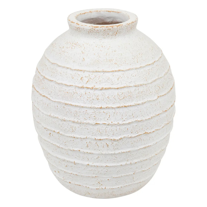 Jarre Romia blanc H38cm