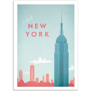 Affiche - Visit New York - Henry Rivers