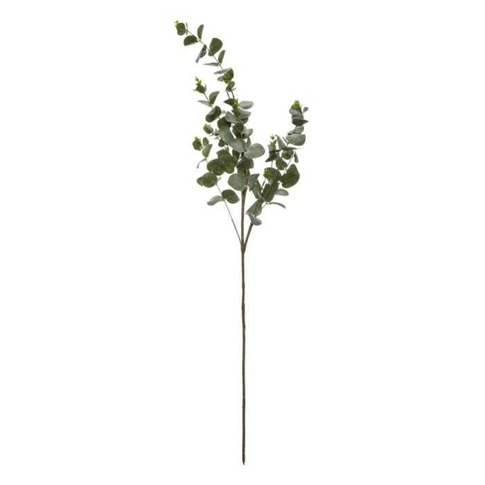 Branche Eucalyptus Paillettes Floquée 98 cm