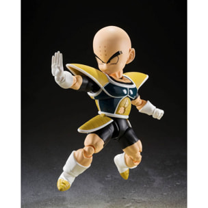 Dragon Ball Z S.h. Figuarts Figura Krillin vestitio da Battaglia 11 Cm Bandai