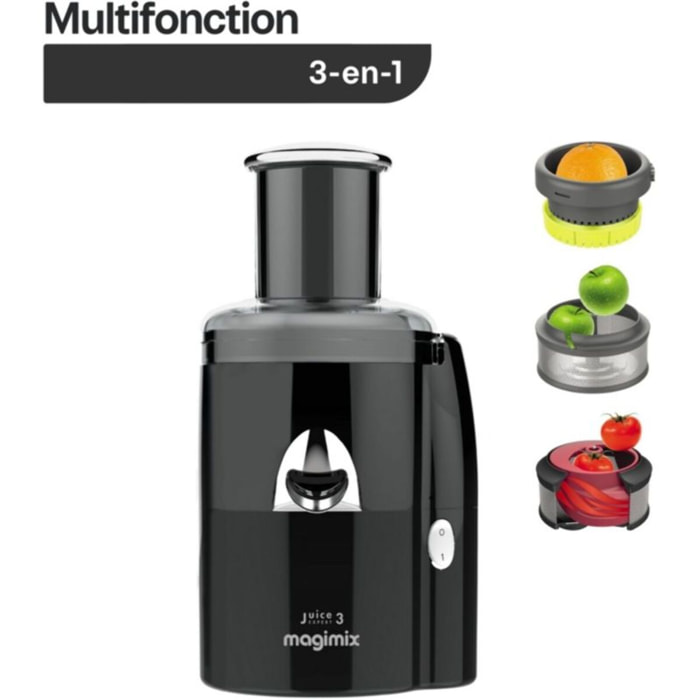 Extracteur de jus MAGIMIX 18081F Juice Expert 3 Noir