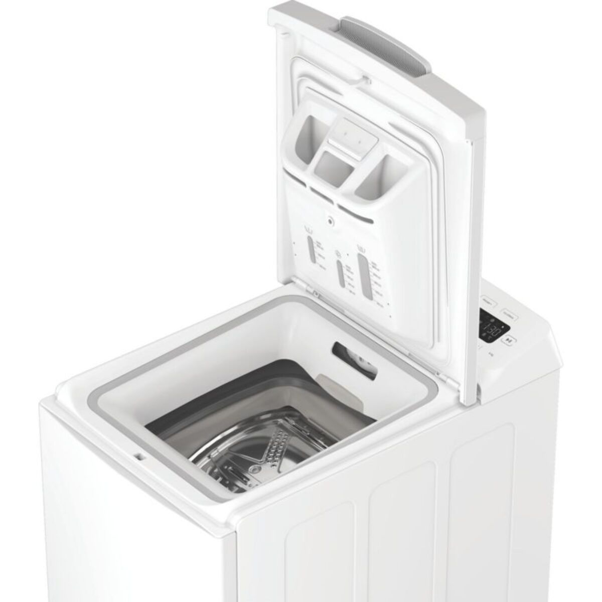 Lave linge top INDESIT TIP621PUSH&GOFR - 6 kg - 1200 tr/min - Classe A - Moteur induction
