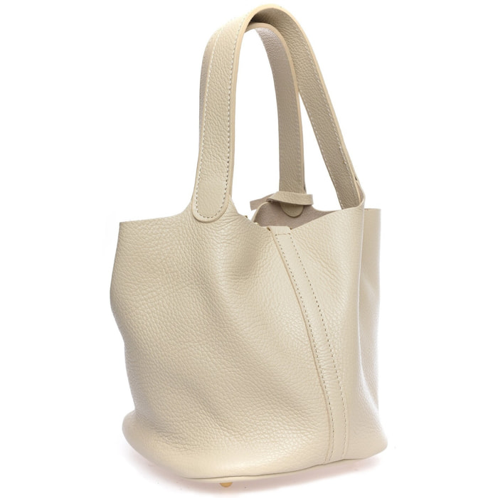 Borsa a mano Anna Luchini Beige
