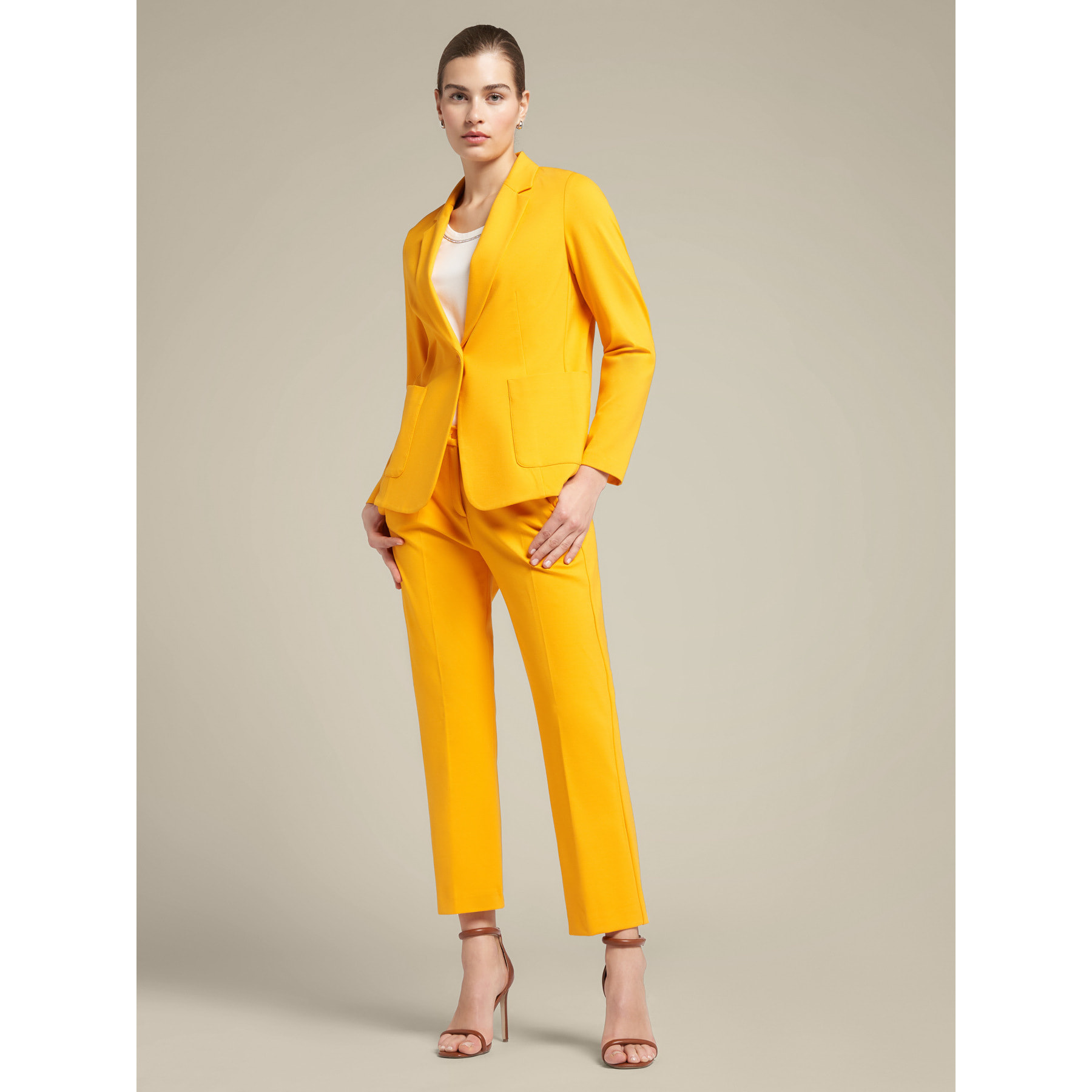 Elena Mirò - Chaqueta de punto milano - Amarillo