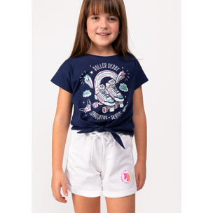 Conguitos - T-shirt casual a maniche corte stampata