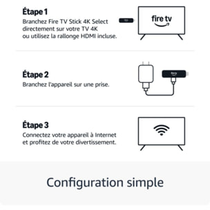 Passerelle multimédia AMAZON Fire TV Stick 4K Select