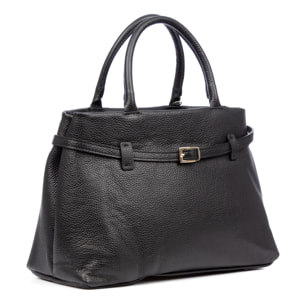 Barbiano borsa tote donna. Pelle autentica Dollaro.