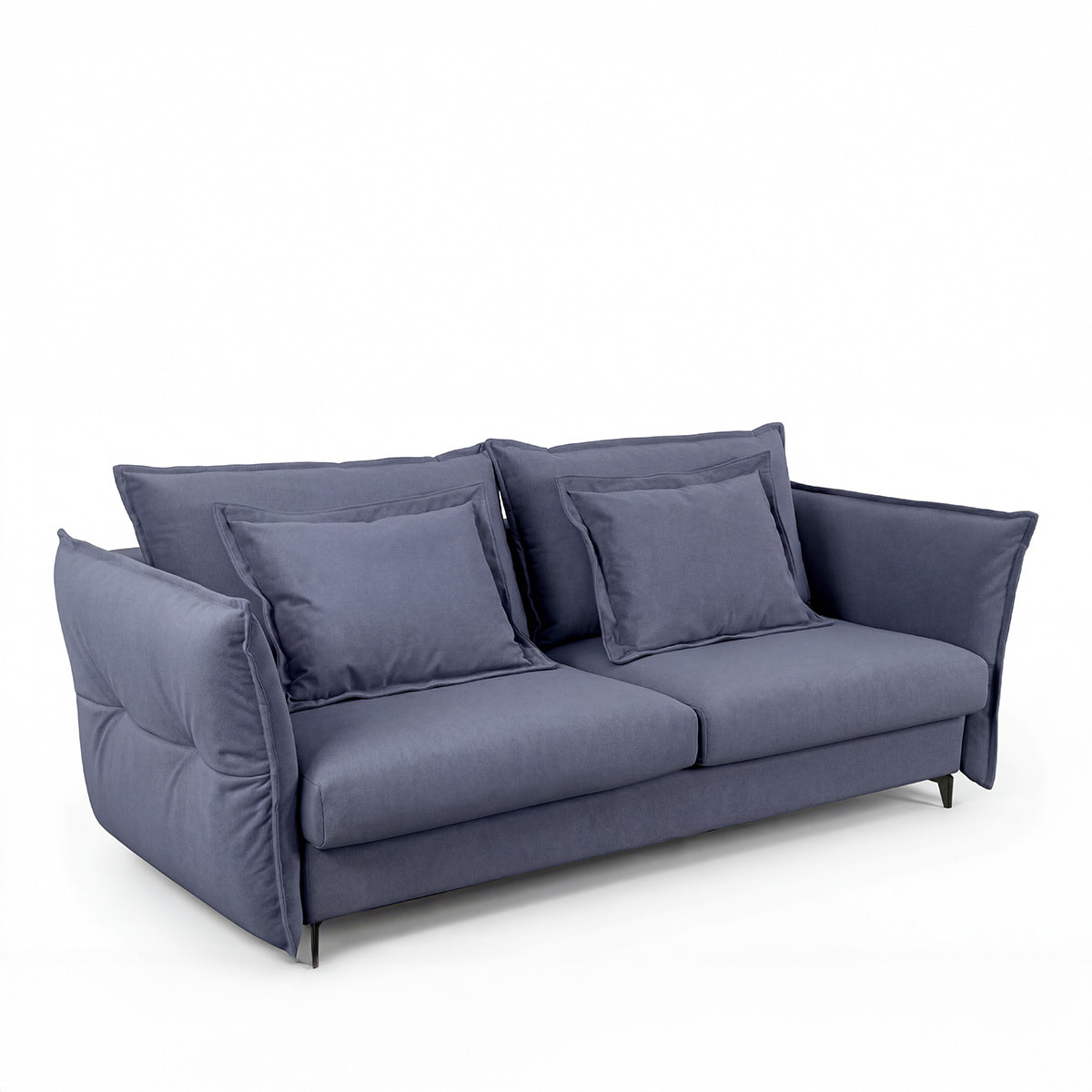 Canapé Tissu Droit Convertible Verduro - 3 Places